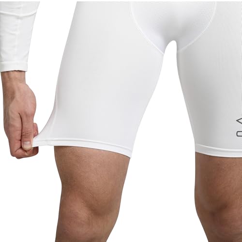 Shrey Apparels Compression Short Tights (XL, White) - Image 4