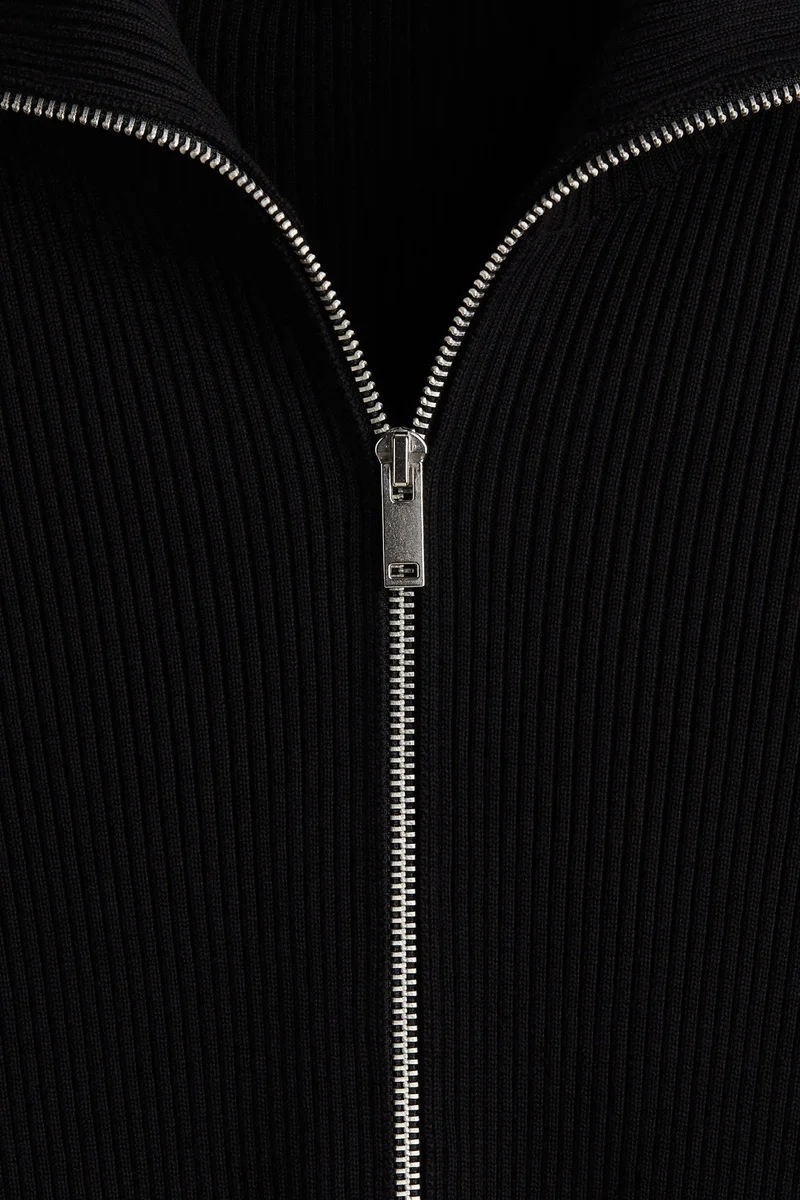 H&M Slim Fit Zip-through cardigan