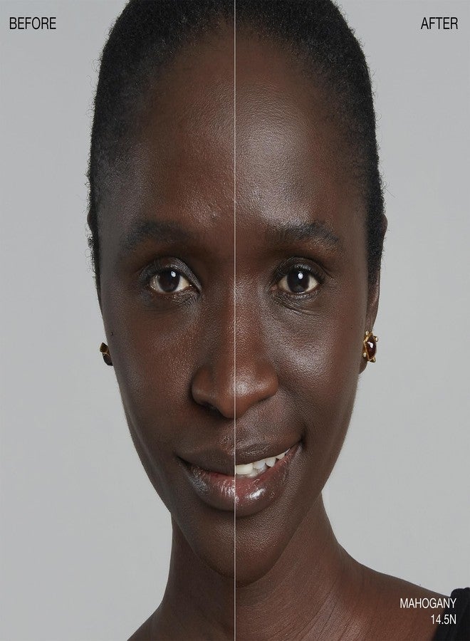 أوجي كريم أساس أوجي سكلبتد كومبليكشن ستيك (ماهوجني 14.5N - كاكاو داكن، درجات لونية غنية) كريم أساس بتغطية كاملة - يوازن البشرة ويوحد لونها فورًا - 70% مكونات عضوية - Image 2