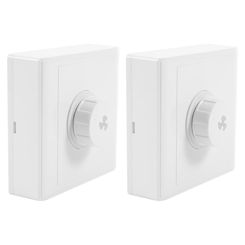 2Pcs Ceiling Fan Speed Controller Stepless Governor Switch 220V 250W - Image 1
