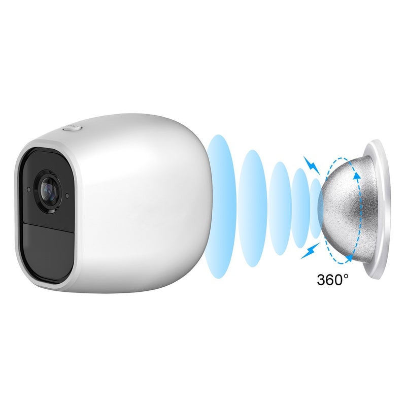 Skylety 3 Pack Security Wall Mount, Metal Magnetic Mount Compatible with Magnetic Arlo, Arlo Pro, Arlo Pro 2, White, Arlo Accessories - Image 3