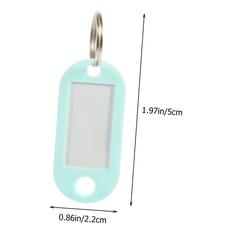 15 Pcs Mint Green Key Label Tags For Home Office Travel Organization - Image 3