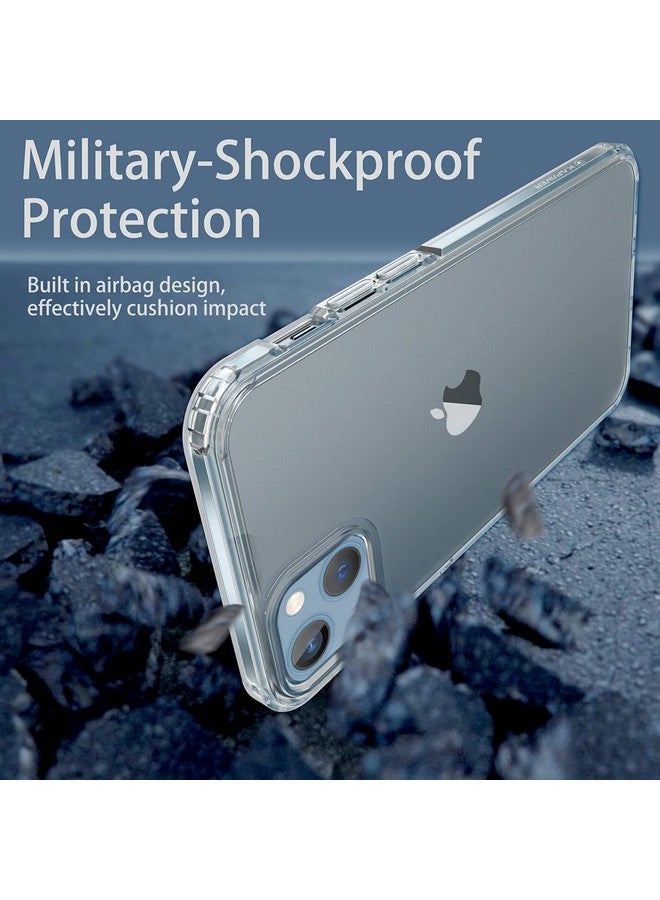 كابيفر جراب KAPAVER المصنوع من البولي كربونات لهاتف iPhone 14 شفاف غير لامع [مضاد لبصمات الأصابع] [مضاد للخدش] غطاء نحيف شفاف غير لامع مقاوم للصدمات مقاس 6.1 بوصة (شفاف غير لامع) - Image 5