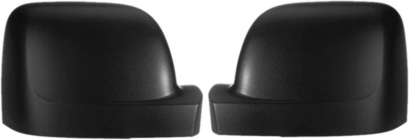 Vuzmode Black Fiber Side Door Mirror Cover Trim - Image 1