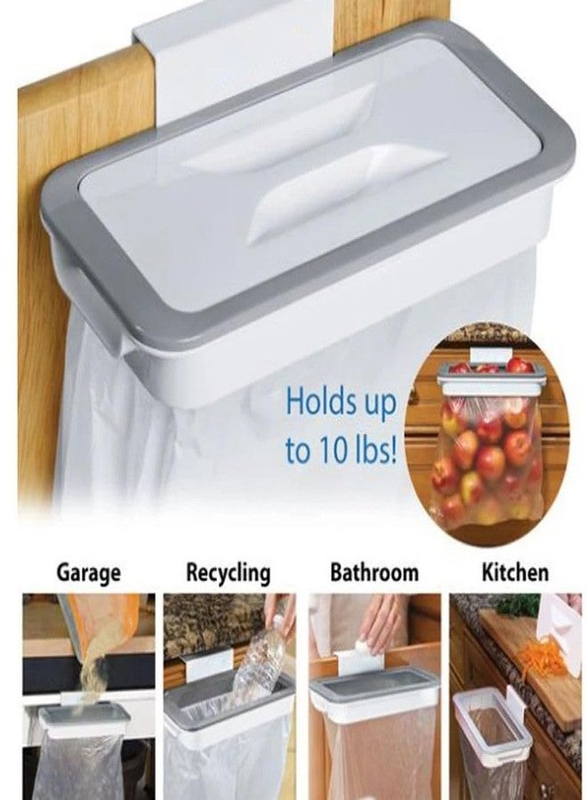 AMIQUS Garbage Bag Napkin Hanger, Kitchen Plastic Garbage Bag Holder, Dustbin, Towel Rack, Bathroom, Office, School, Holder and Storage Rack, Kitchen Waste Bag Organiser (Big) - Image 4