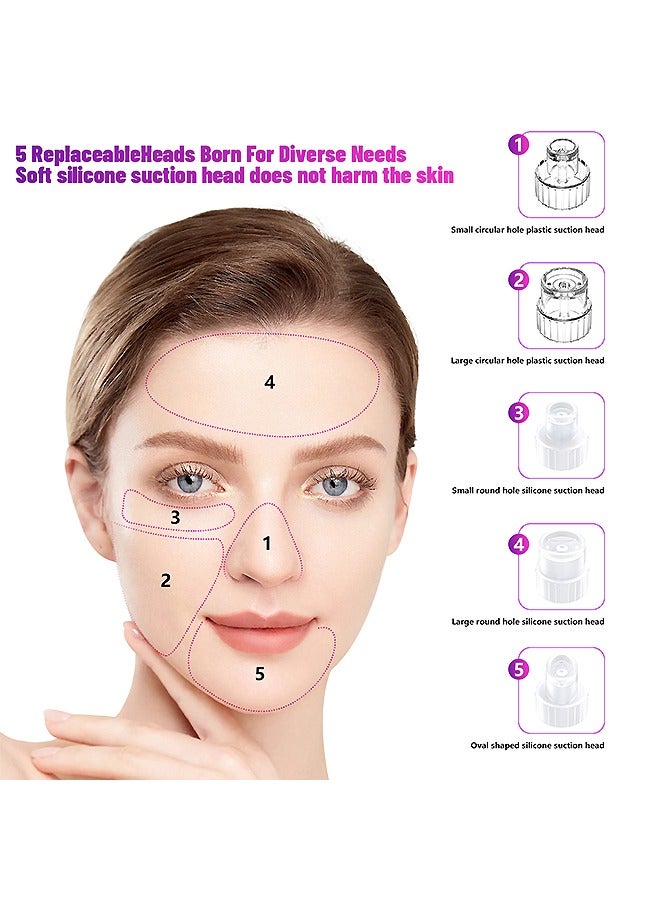 Beyond Blackhead Remover Pore Vacuum, Skin Rejuvenation LED Beauty Device, Blackhead Remover Vacuum Cleaning Instrument  - Image 5