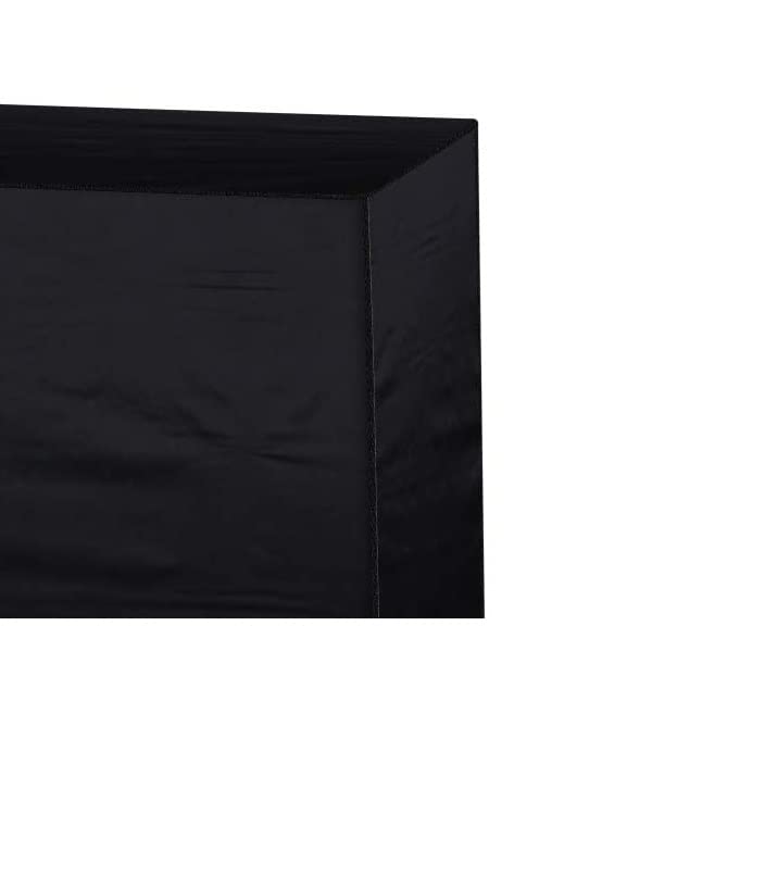 Da Anushi Polyester Split Ac Cover Outdoor Unit For 1.5 Ton Capacity Ac,All Weather Cover/Dustproof/Water Resistant (Black) - Image 2