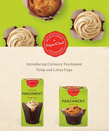 PaperChef - Parchment Lotus Baking Cups - Easy Release, Non-Stick Paper - 12 count - Image 4