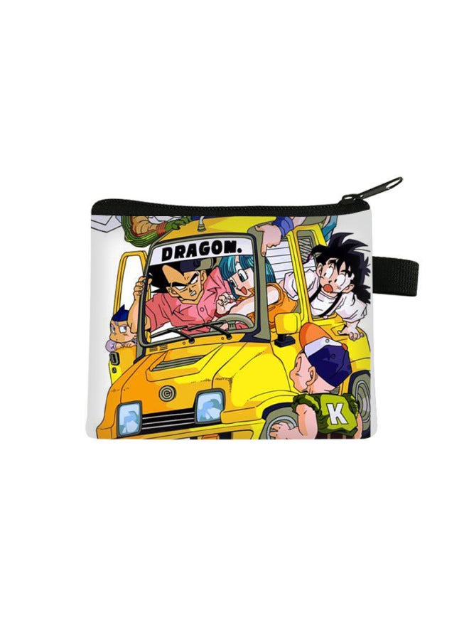 New Dragon Ball Coin Purse For Children, Large Capacity Short Storage Bag, Student Square Mini Bag
