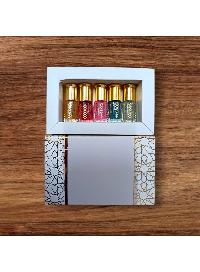 White Musk, Pomegranate Musk, Asrar Musk, Ehsas Musk, Apple Musk - Image 1