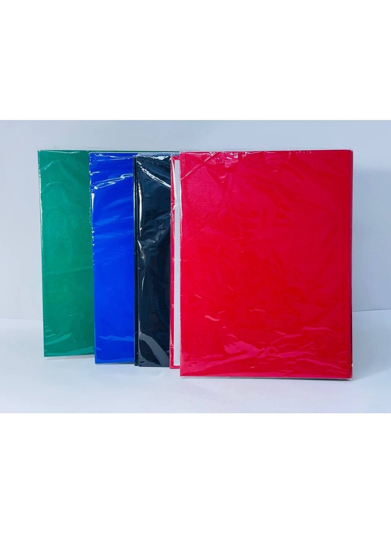 4cm-spine ring binder—keeps all your A4 papers organized; available in various colors. - Image 1