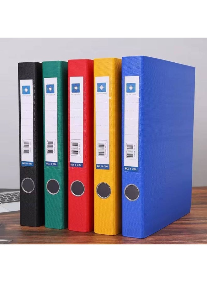 4cm-spine ring binder—keeps all your A4 papers organized; available in various colors. - Image 2