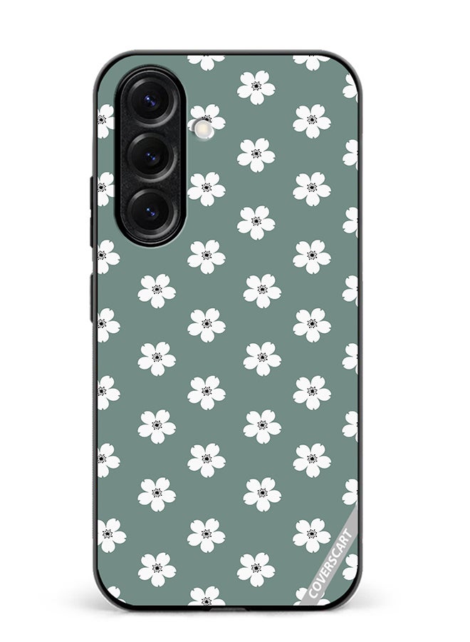 VR CREATIVE Protective Case Cover For Samsung Galaxy S25 Plus Flower Design Multicolour