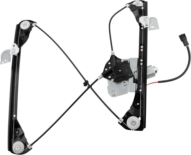 YMAUGP 741-643 Front Left Driver Side Power Window Regulator with Motor for Pontiac Grand Am and Oldsmobile Alero - Image 1