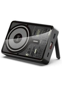 Memorii ALTA - @memorii 10000mAh Magnetic 15W Wireless Powerbank - Black  - Image 4