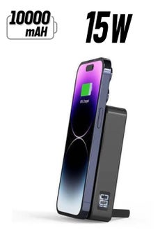Memorii ALTA - @memorii 10000mAh Magnetic 15W Wireless Powerbank - Black  - Image 1