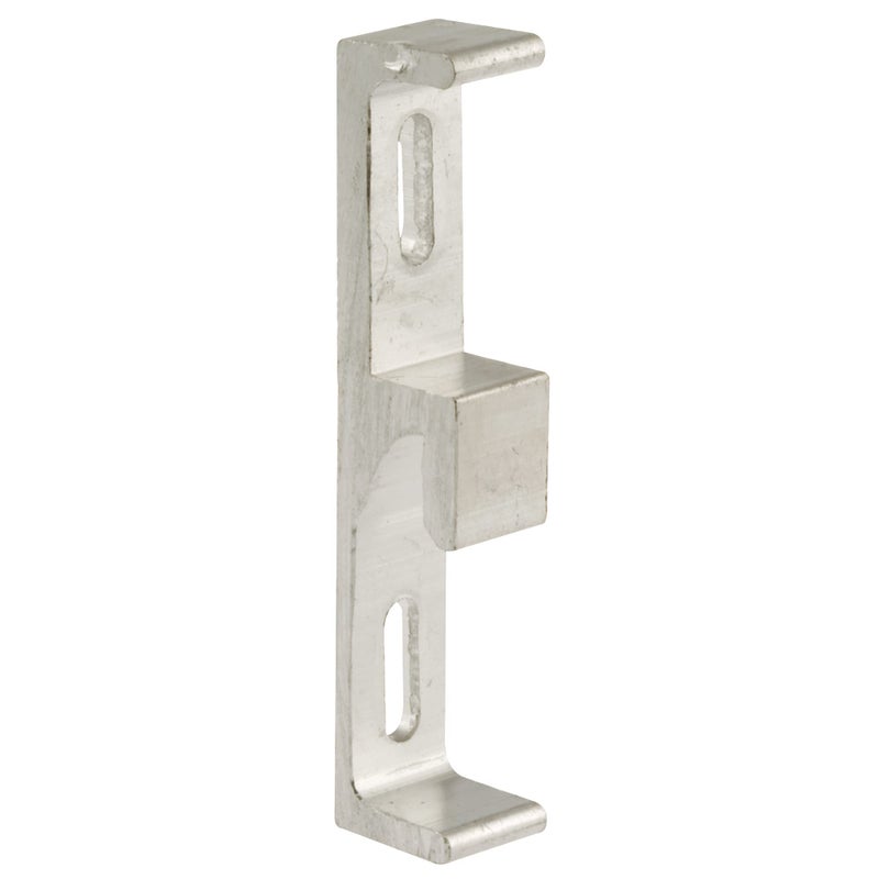 PrimeLine MP2094 Sliding Door Keeper with Zinc Diecast Aluminum Finish Single Pack