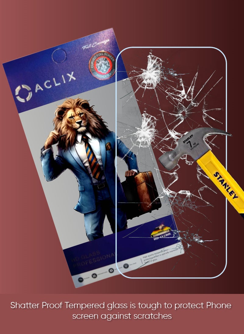 ACLIX 3 Pieces Antistatic ESD Dustproof Premium Quality High Definition Clear Tempered Glass Screen Protector Designed For Xiaomi Redmi 9C - Image 2