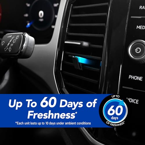RefreshYourCar Refresh Your Car Air Freshener Vent Sticks, New Car / Cool Breeze Scent, 6 Pack - Image 2