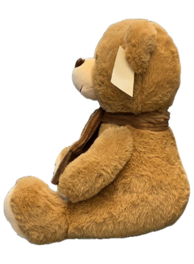 AMOR Teddy Bear Soft Toy – 30cm Plush Cuddly Bear with Scarf | Perfect Valentine’s Day Gift for Girlfriend, Birthday, Anniversary & Special Occasions - Image 3