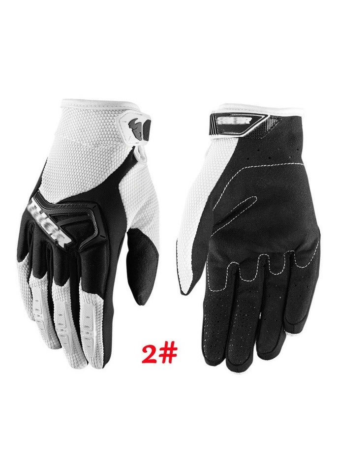 Fox New Off-road Motorcycle Racing Mountain Bike Riding All Finger Gloves - Image 1