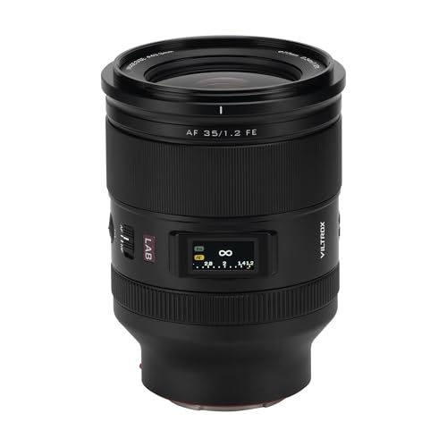 VILTROX 35mm f12 FE AF 35mm F12 LAB FE Lens for Sony e Mount Full Frame F12 Prime Lens for Sony EMount A7RZVE1 A7CR A7CII a7 a7R a7 a7R a6600 ZVE10 FX30 - Image 3