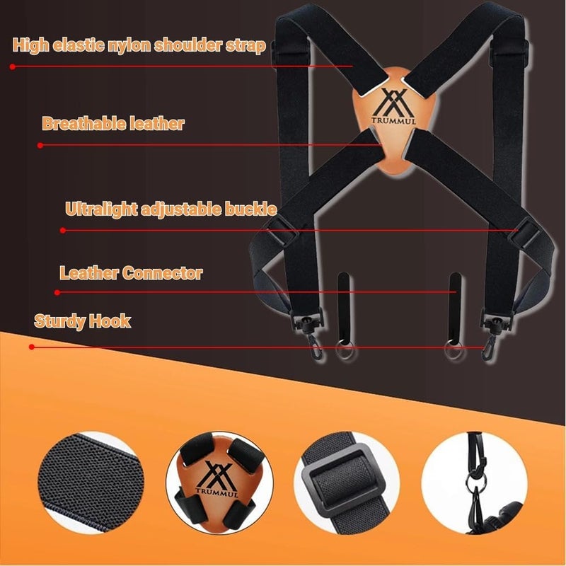Trummul Binocular Harness Strap Best Chest Harness Strap for Hunters Photographers and Golfers (Black) - Image 5