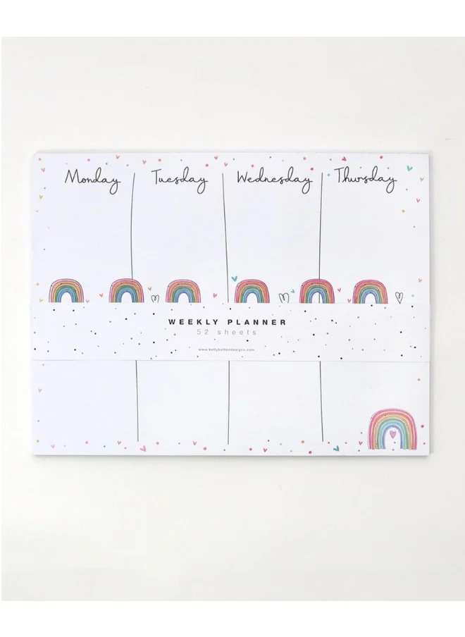 بيلي بوتون Rainbow Weekly Planner