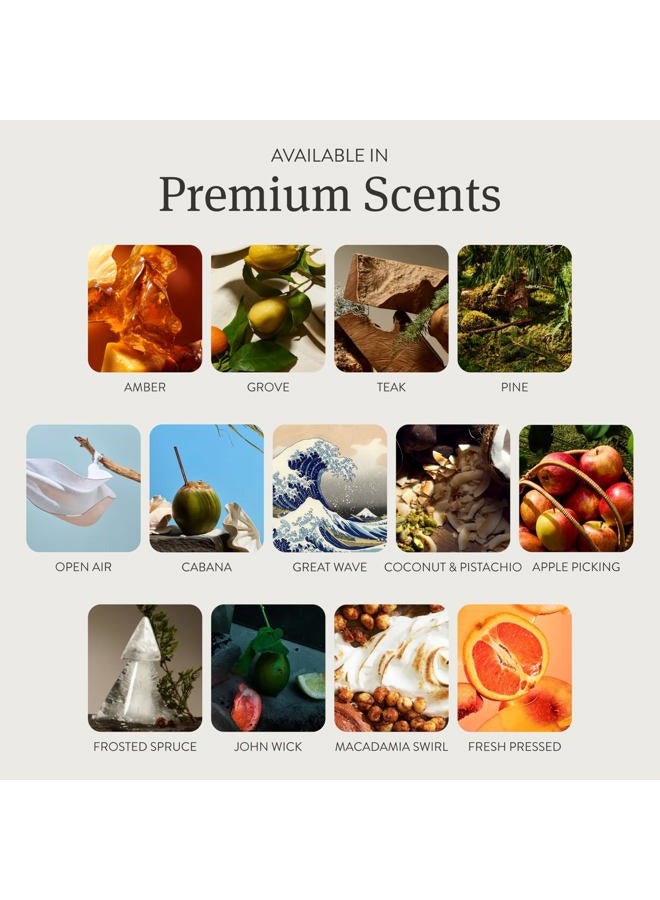 Drift Car Air Freshener - Wood Fragrance - Automotive Odor Eliminator - Car Fresheners Long Lasting - Variety Scent Refill - Pack of 3 - NO CLIP INCLUDED - Image 4