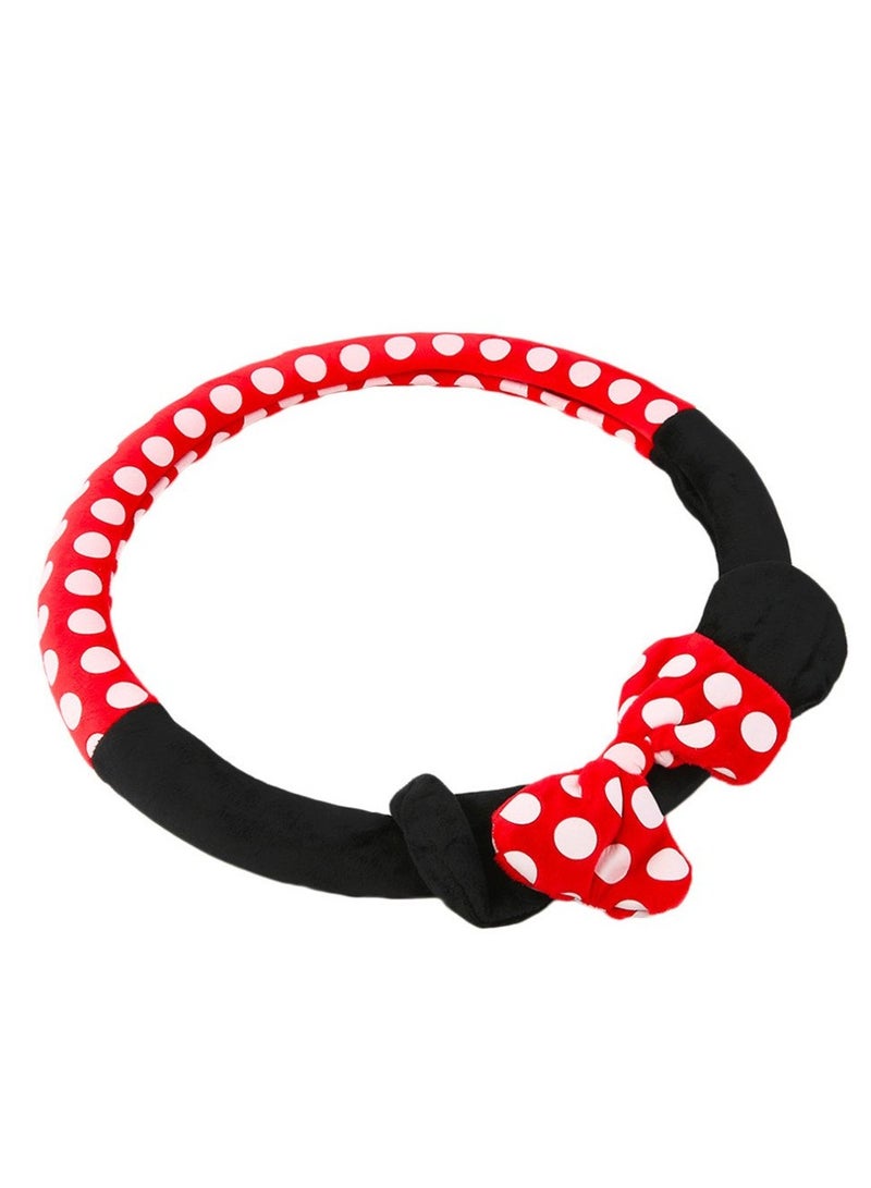 SYOSI Cartoon Steering Wheel Cover, Universal 15 Inch Anti-Slip Car Steering Wheel Cover for Women Men - Image 4