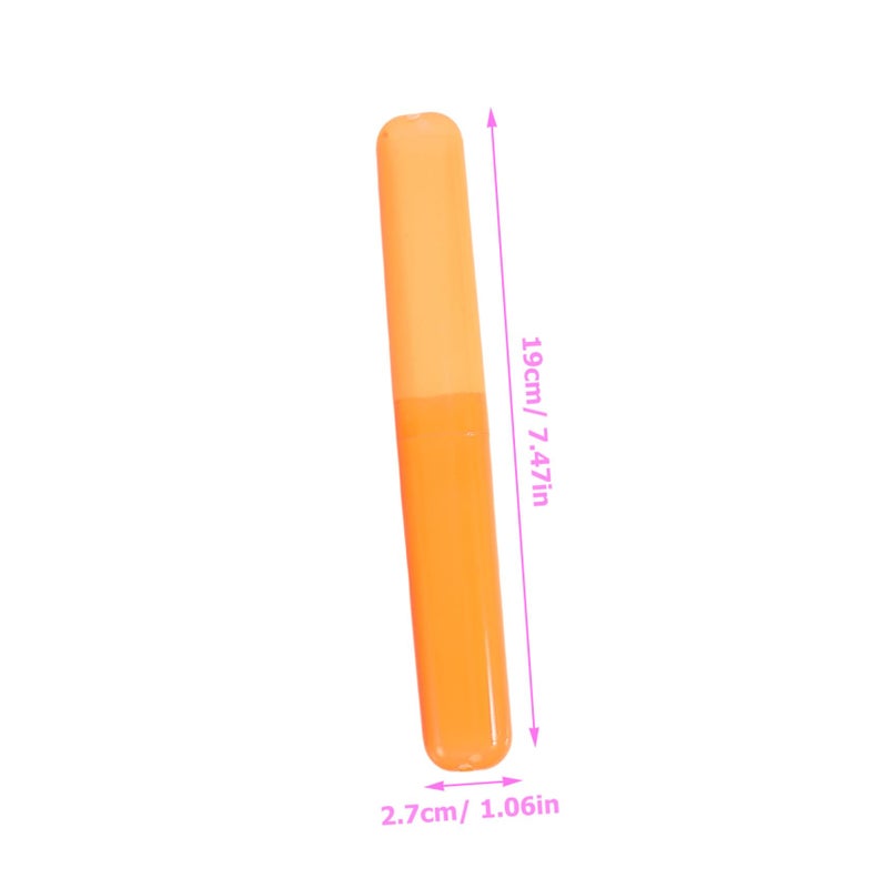 14 Pcs Travel Toothbrush Cover Case With Holder Portable Bottles For Business Trip - Image 3