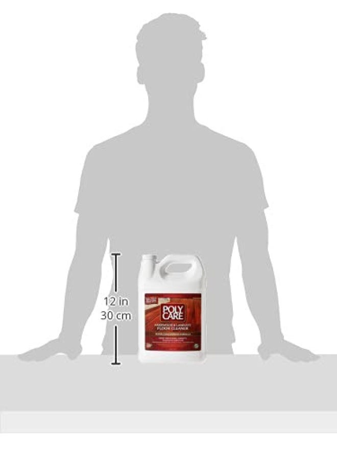 POLY CARE PolyCare Hardwood Floor Cleaner Super Concentrate  128 Fl Oz  Fresh Dilute Concentrate with Water for Spray Mops and Spray Bottles  ResidueFree Floor Cleaning Solution - Image 3
