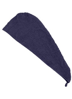 Siesta Zen Premium Quality 100% Pure Combed Cotton Soft Hair Towels, Easy Button use to hold for Women & Kids with Wet, Curly, Long, or Thick Hair, Anti frizz, Quick Dry Towel Turban, Super Ultra-Absorbent  - Image 4