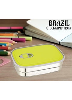 Nabhya Nabhya Brazil Mini Stainless Steel Tiffin Box for Kids, Vacuum Hole with Airtight Leak Proof Lunch Box | Keeps Food Warm & Fresh | Meal Lunch Box for School, Boys & Girls-300ml  - Image 2
