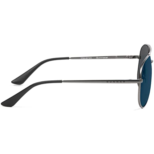 GUNNAR Sunglasses - Maverick, Gunmetal, Sun Lens - Blue Light Blocking & For Outdoor Screen Viewing - Image 2