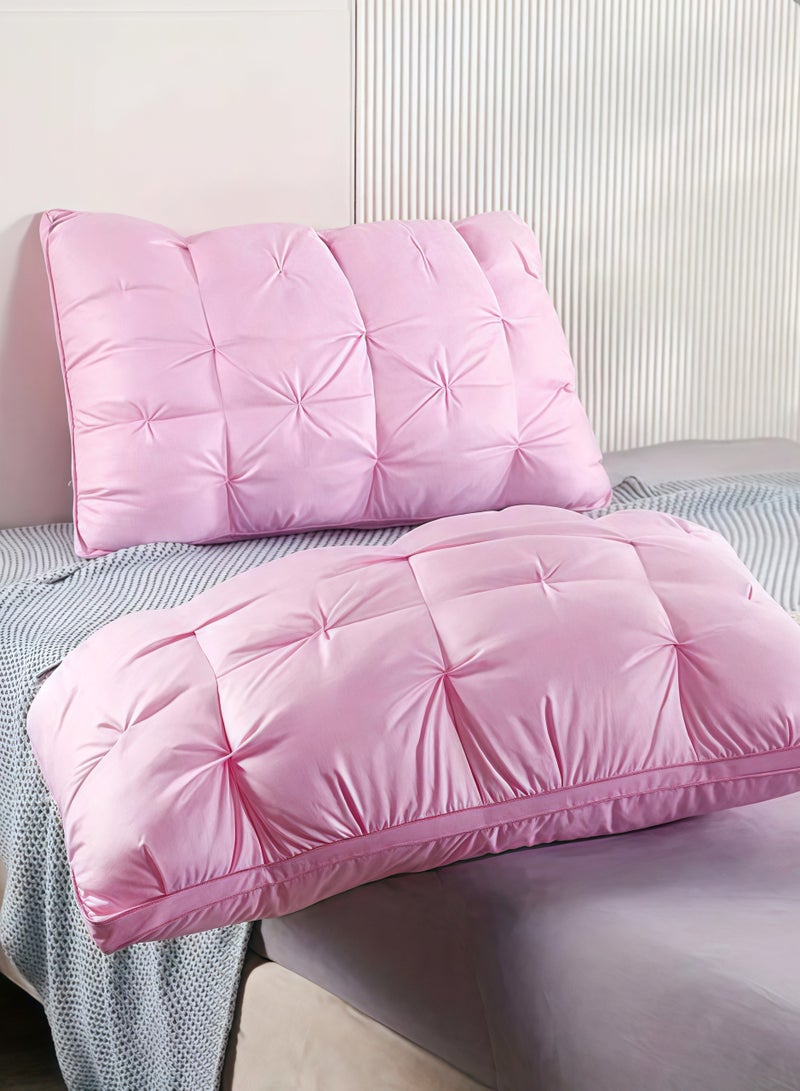 1pc cervical spine support ultra soft fluffy pillow, relaxing sleep, no deformation, breathable and skin friendly fabric, sleep massage pillow core, moisture absorbing and breathable - machine washable, suitable for all seasons  - Image 3