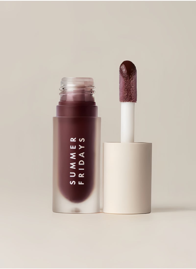SUMMER FRIDAYS Dream Lip Oil Rosewood Nights 4.5ml  - Image 1