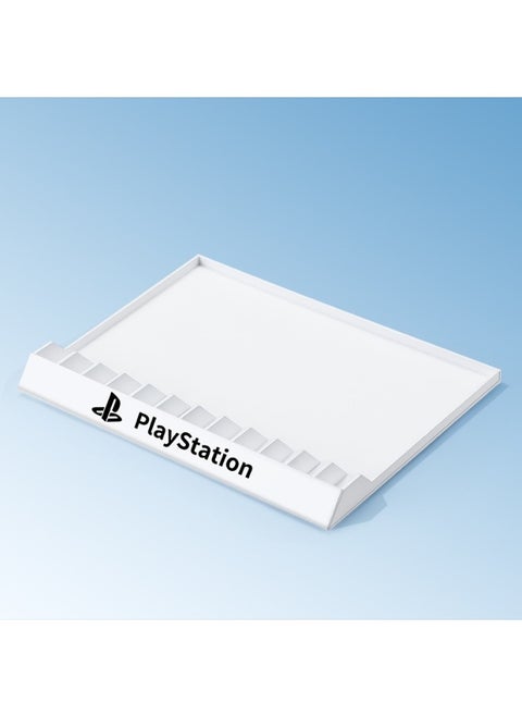 PS5 Game Disc CD Storage Rack Cassette Box Card Box Multifunctional Desktop Storage Game Disc Bracket PS4-Product Color:PS5/PS4 Universal "white" Cassette Storage Rack