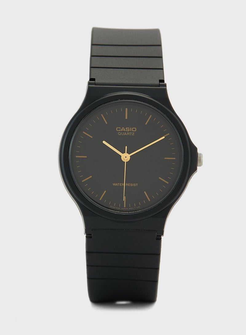 CASIO Silicone Strap Analog Watch  - Image 1