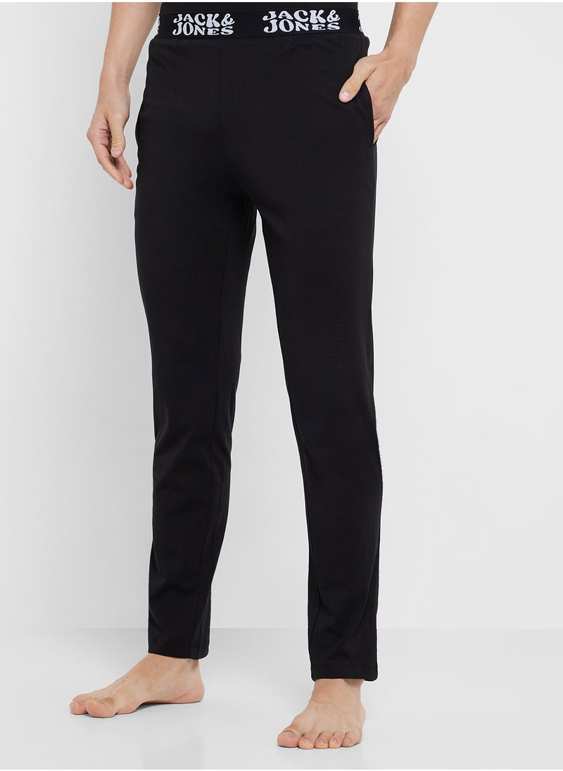 JACK & JONES Logo Crew Neck T-Shirt & Pants Set  - Image 4
