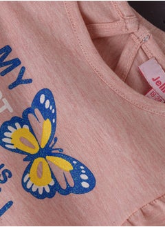 Jelliene Sunshine Squad: Girls' Comfy Cotton Tees Playful & Summer Fun  - Image 4