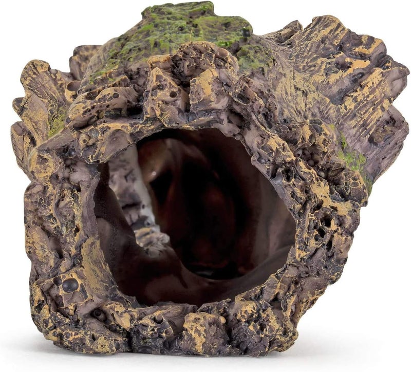 hygger Small Aquarium Ornament Poly Resin Wood Trunk Log Fish Tank Decoration for up to 20 Gallon Tank Betta Fish Accessories Hideout Cave(Tree Log) - Image 5