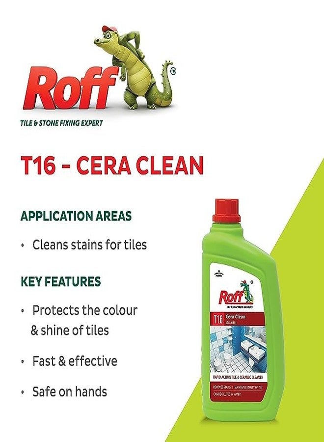 Roff Cera Tile Cleaner, Floor and Ceramic Cleaner, Disinfectant Concentrated Liquid for Tough Stains,Multi-surface Floor and Tile Cleaner 500 ml-(Roff 32633) - Image 4