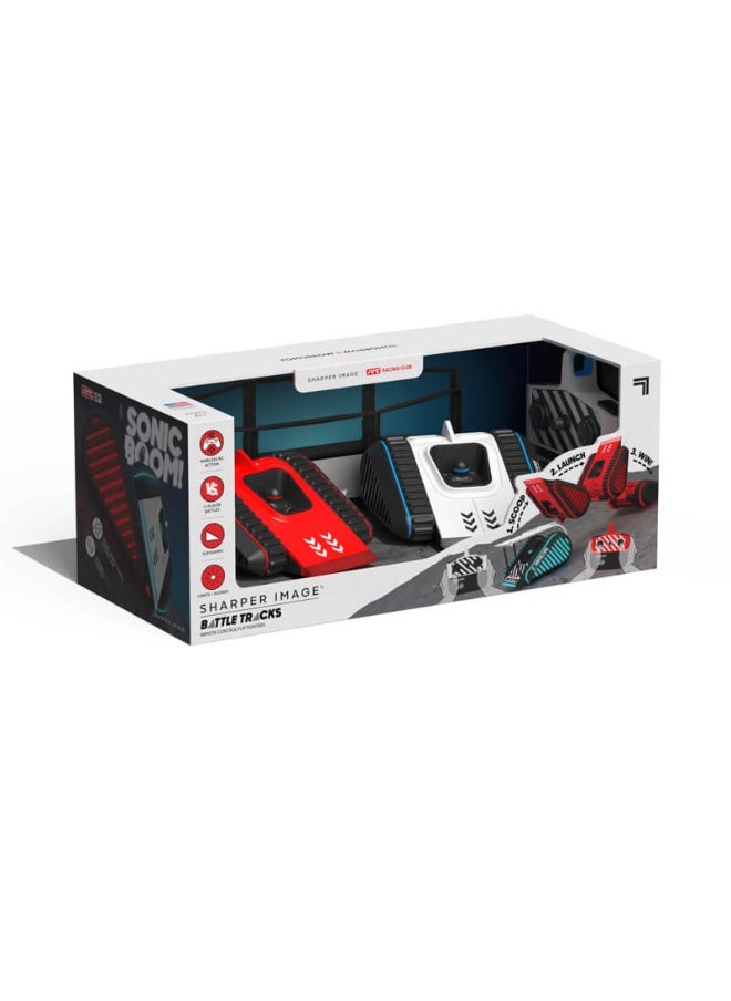 Sharper Image Battle Tracks Led Wedge Rc Tank  - Image 2