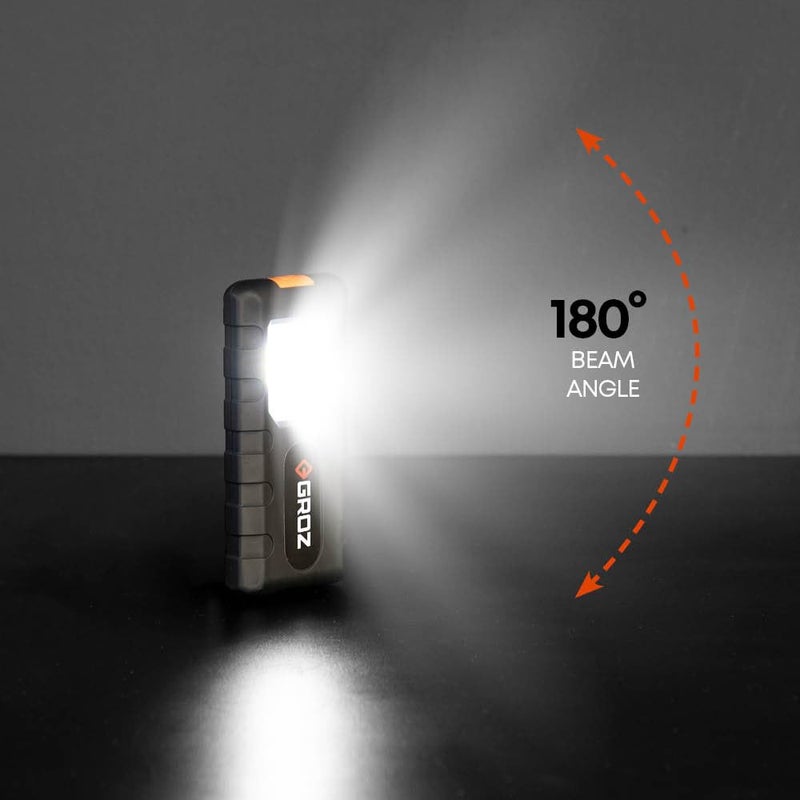 Groz Portable Mini Torch with Magnetic Clip 150 lumens 3 Watts Small Torch for Treks Emergency Torch Automobile Repairs Camping Hiking etc LED140 - Image 3