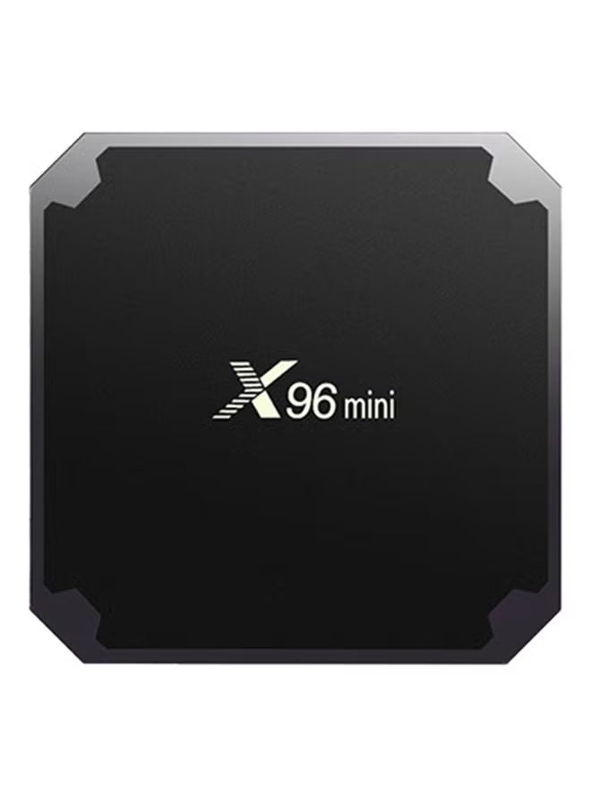 JAJEEK - Android TV Box X96mini – Streaming Media Player with 4K HD, Android 7.1 OS, Wi-Fi, USB Ports – Compact Smart TV Box for Streaming Movies, Apps, and More – Black/Grey - Image 1