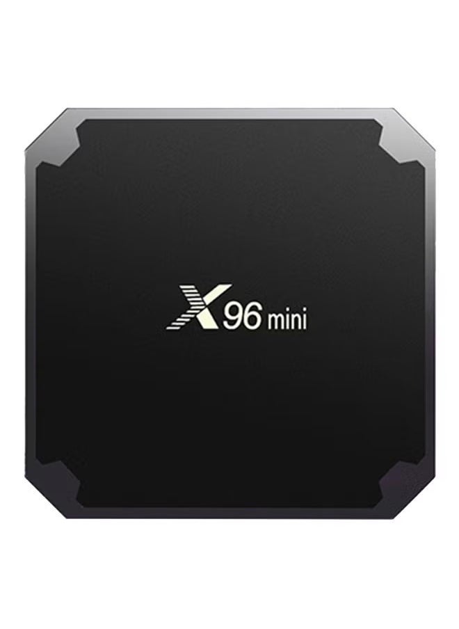 JAJEEK - Android TV Box X96mini – Streaming Media Player with 4K HD, Android 7.1 OS, Wi-Fi, USB Ports – Compact Smart TV Box for Streaming Movies, Apps, and More – Black/Grey - Image 1