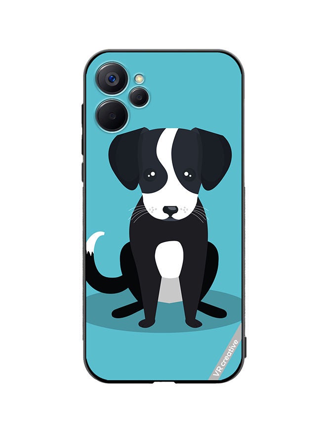VR CREATIVE Protective Case Cover For Realme 9i 5G Dog Design Multicolour - Image 1