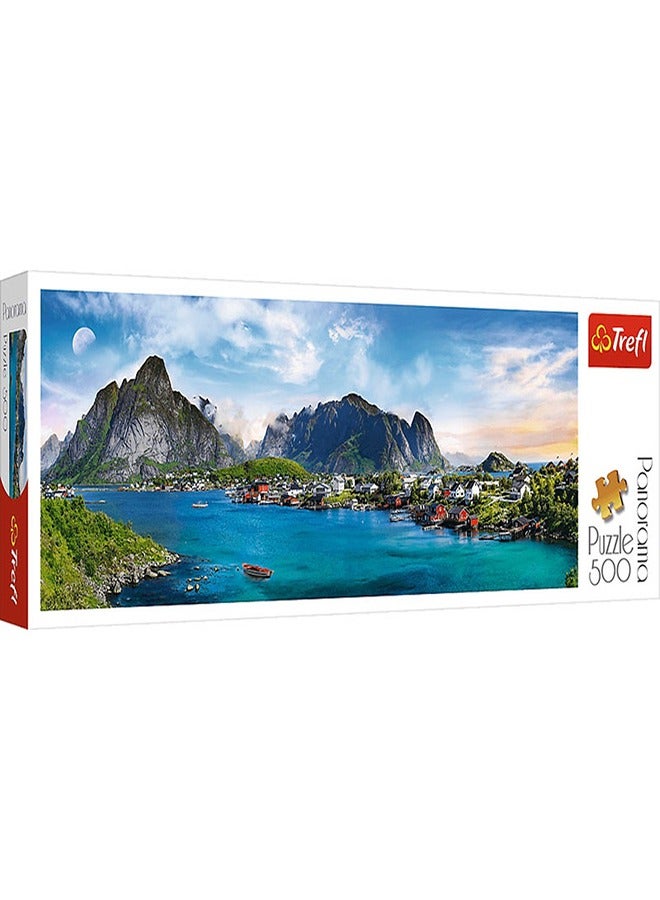 Trefl - Lofoten Archipelago Norway Puzzle 500 Pieces - 29500 - Image 1