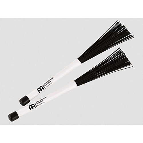 Meinl Percussion Retractable Nylon Cajon Drum Brushes — Made in USA — for Acoustic Music (CB2) - Image 1